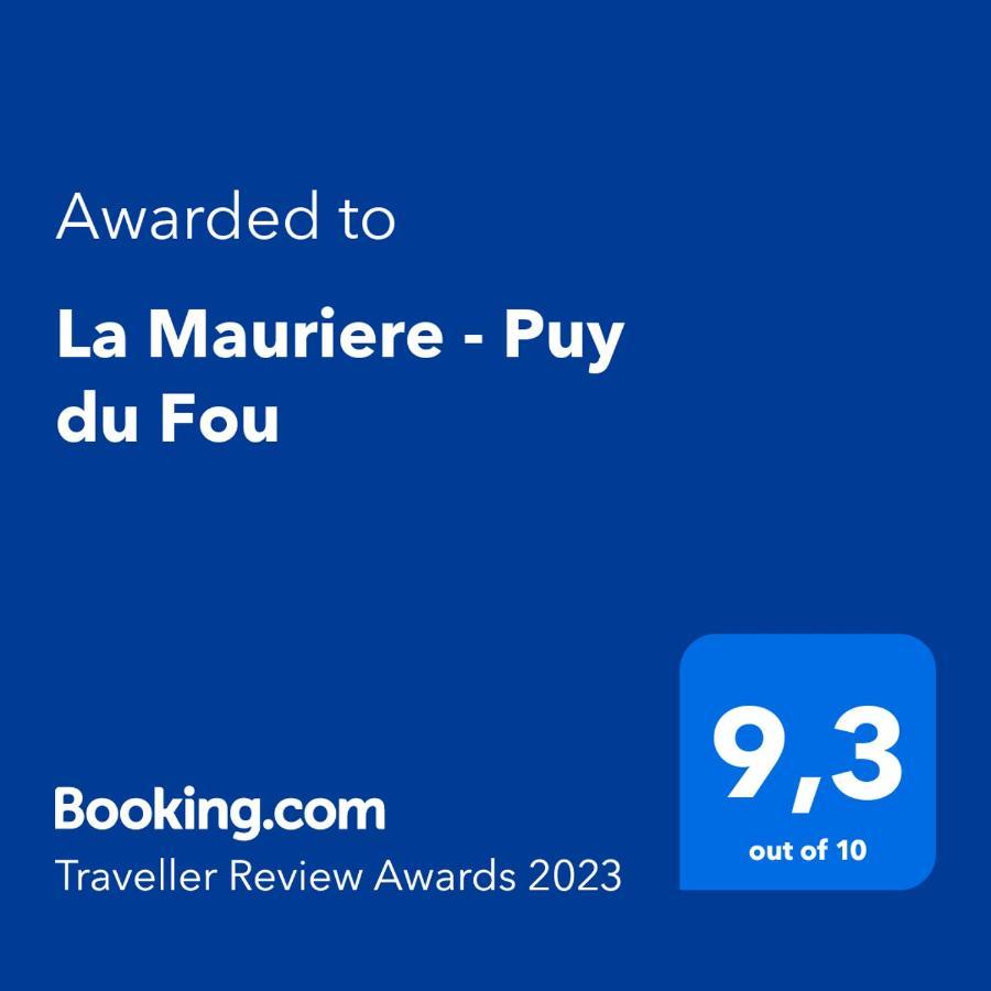 Вилла La Mauriere - Puy Du Fou Saint-Michel-Mont-Mercure Экстерьер фото